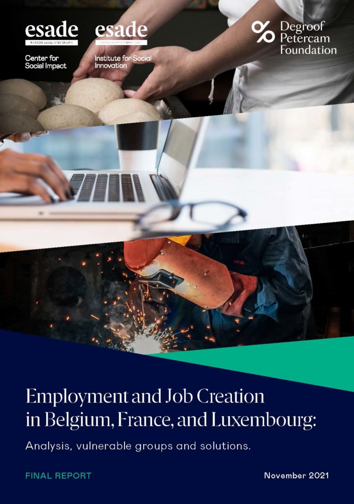 Empleo y creación de puestos de trabajo en Bélgica, Francia y Luxemburgo