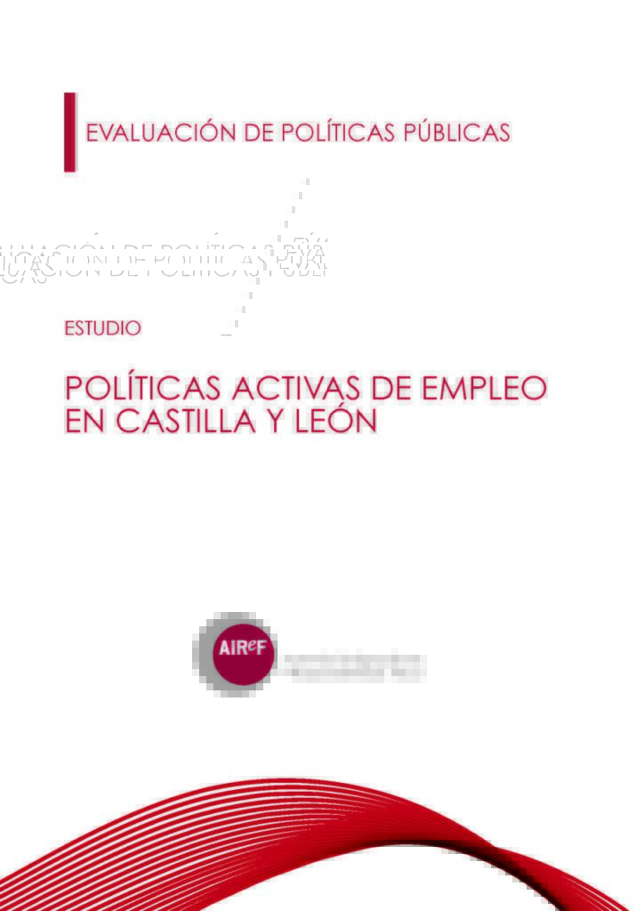 Active employment policies in Castilla y León
